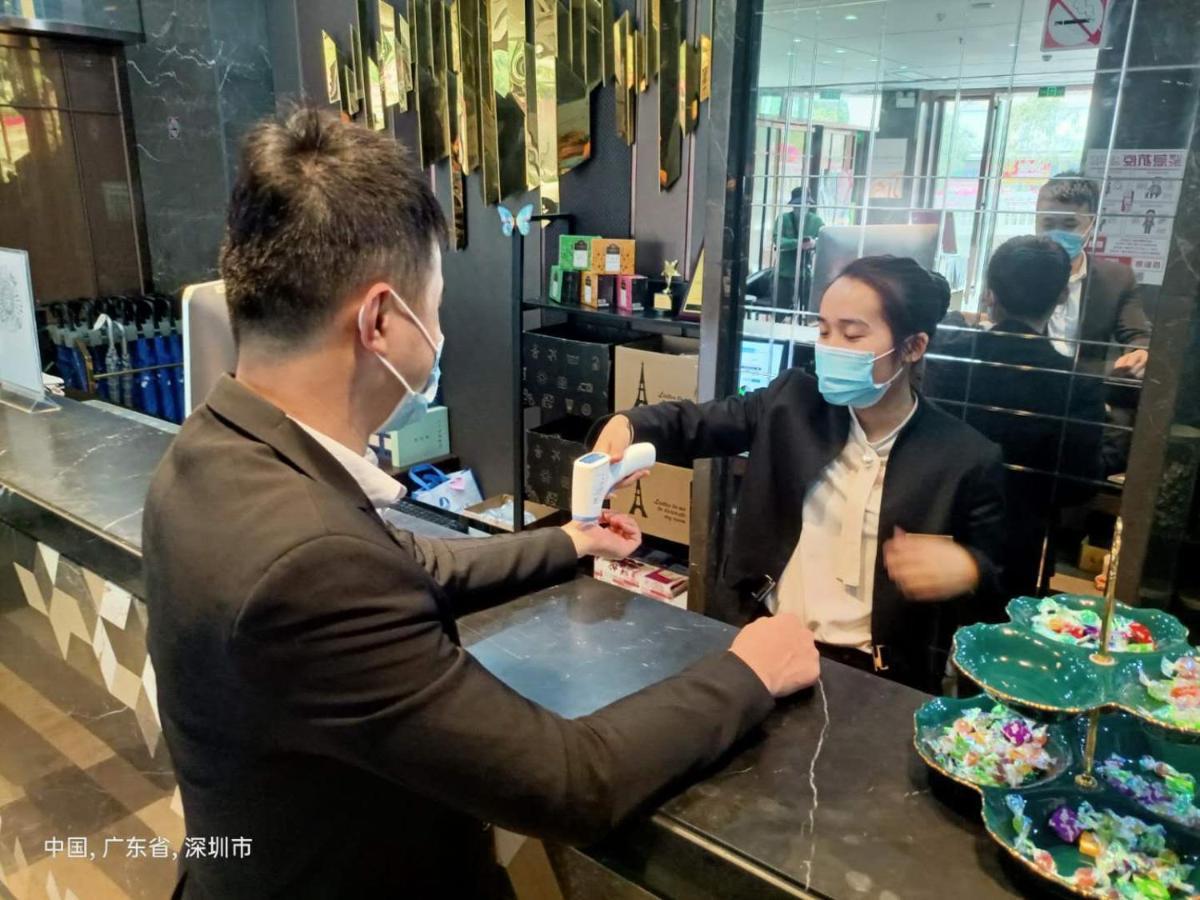 Lnsail Hotel Shenzhen Luohu Port Railway Station Luaran gambar